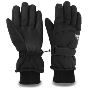 Blusmart Skihandschuhe Männer und Frauen Winter-Ski- und Schneehandschuhe (Warm und wasserdicht, Rutschfeste Touchscreen-Handschuhe) Für Gehen, Reiten, Laufen, Sport, Skifahren schwarz M (Damen)