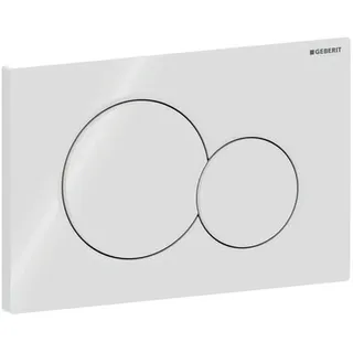Geberit Sigma01 Betätigungsplatte weiß