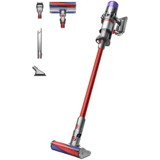 Dyson V11 Fluffy nickel/rot