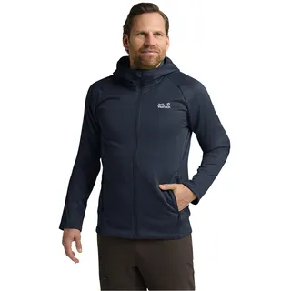 Jack Wolfskin Peak District Hooded Fz M Midnight Sky L