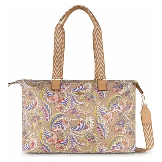 Oilily Chinna Carry All Schultertasche Synthetik Beige/Gold