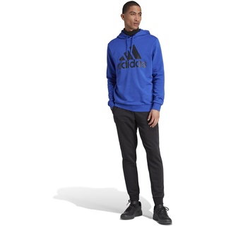 Adidas Trainingsanzug Herren - blau/schwarz, BLAU|SCHWARZ, L