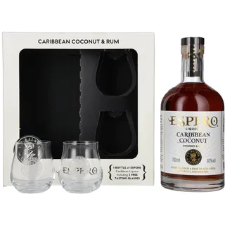 Ron Espero Coconut & Rum 40% vol 0,7 l Geschenkbox