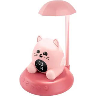 Bigben Interactive Kids Wecker Cat SL rosa