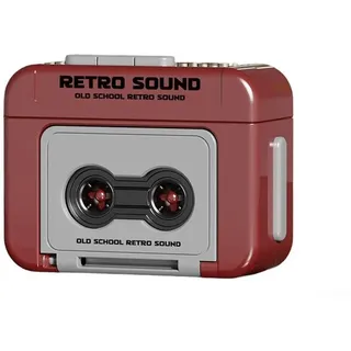 Kompakter Retro-Stil Mini-Kassettenrekorder-Retro-Recorder-Anhänger, Für Klassische Audiowiedergabe Und Einzigartiges Sammlerstück-Zubehör
