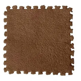 Agger Puzzlematte 12 Teile krabbeldecke Baby Kinder Puzzlematte Matte Spielmatte-30x30cm, (12-tlg), Flauschige Wohnzimmer Schlafzimmer Teppichfliesen