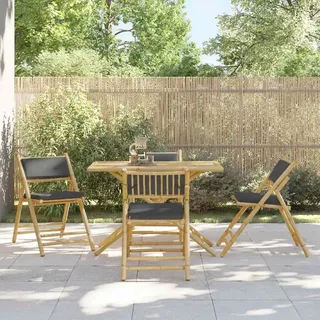 vidaXL Bistroset 5-tlg. Braun