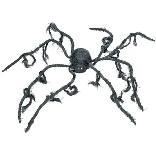 EUROPALMS Dekoobjekt EUROPALMS Halloween Spinne, animiert, 110x8cm grau
