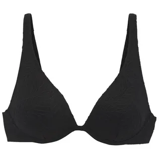 LASCANA Bikini-Top Damen Schwarz 36 Cup E