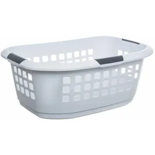 5five Simply Smart Wäschekorb Hugger, PP-Kunststoff, Weiß, 51 Liter, 157361