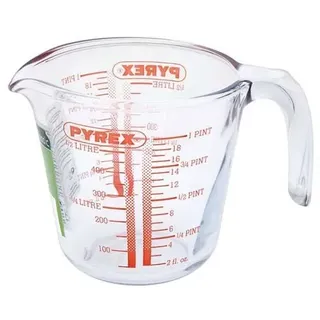 PYREX Messbecher Lösung 0,50lt Transparent 3290300