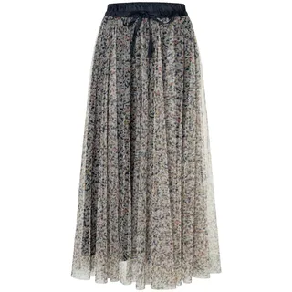 More & More Maxi-Schlupfrock A-Linien Floralrot/Weiß 42