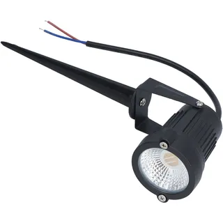 6-w-rgb-led-strahler, Wasserdicht, Für Den Außenbereich, Runde Einbauleuchte, 110-v-erdungsspieß
