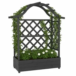 Proregal Hochbeet 138 x 110 x 44 cm Grau