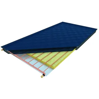 Citrin Solar Flachkollektor CS 155, 80x1025x1964mm, Format 2m2 hochkant, Anthrazit eloxiert 105500