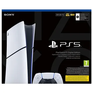 Sony PlayStation 5 Slim Digital Edition + 2. DualSense Wireless-Controller