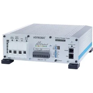 Votronic VBCS 45/30/600 Triple HV CI 3271 – 45A B2B-Ladewandler, 30A Netzladegerät & 600Wp MPPT-Solarladeregler