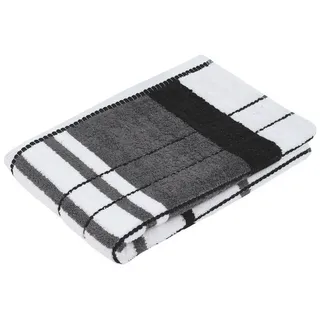 Gözze Berlin Handtuch 50 x 100 cm grau/schwarz
