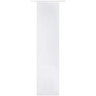 Boxxx Flächenvorhang Basic, Weiß, Textil, Streifen, 60x245 cm, Wohntextilien, Gardinen & Vorhänge, Schiebegardinen