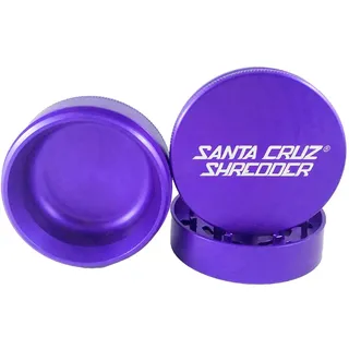 Santa Cruz Shredder Kräutermühle, groß, 7,5 cm, Grün, glänzend, 3 Stück