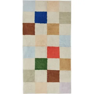 OYOY Schach Teppich, 84x168 cm, Multi