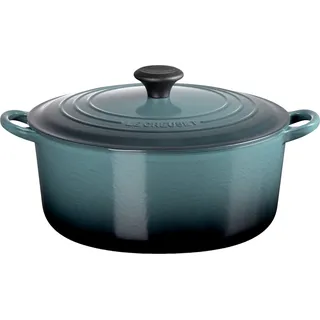 LE CREUSET Bräter 26cm OCEAN - B/H/T ca. 27.30x16.40x33.90