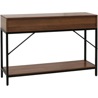 Mendler HWC-O76 Konsolentisch 76x109x30cm braun