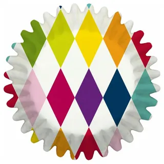 Birkmann Muffinform Mini-Papierbackförmchen Regenbogen Ø 4.5 cm bunt