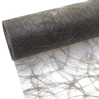 Sizoweb Tischband anthrazit - Taupe 30 cm Rolle 25 Meter 64 026-R