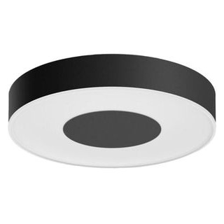Philips Deckenleuchte Hue Xamento LED schwarz, Ø 38 cm, weiß + farbig, smart, IP44