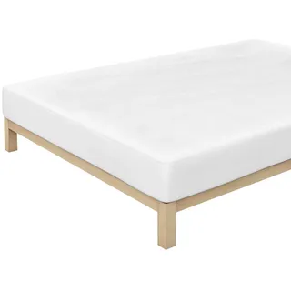 schlafgut Matratzenauflage Baselayer Matratzenschutz Comfort Molton, Matratzenschoner 120x200 aus 100% atmunngsaktiver Baumwolle, mit Gummizug