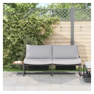 vidaXL Gartensofa Loungesofa braun
