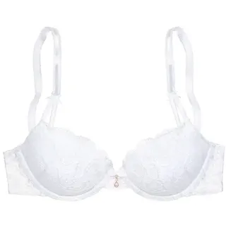 LASCANA Push-up-BH Damen weiß Gr.90A