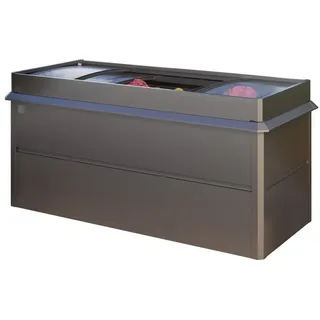 primeyard Hochbeet Theo 200 x 100 x 77 cm Anthrazit-Metallic