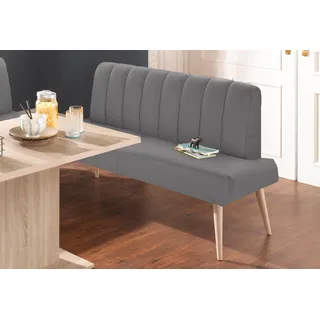 exxpo - sofa fashion Polsterbank Costa grau 182 x 68 x 92 cm