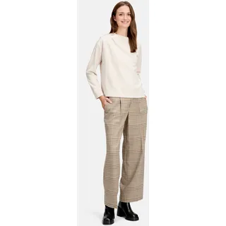 Cartoon Damen Sweatshirt mit Kragen Middle Cream Melange 42