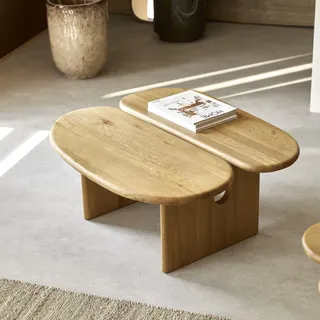 Couchtisch aus massiver Eiche