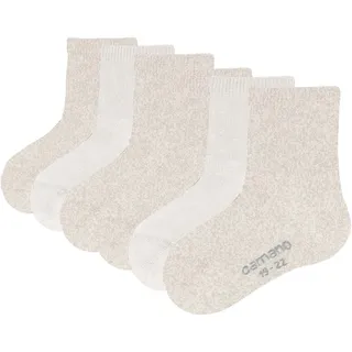 CAMANO Soft Bio-Baumwolle Baby-Socken 9 Paare Beige 15-18