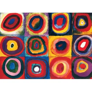 Eurographics Kandinsky - Study Squares (Puzzle) | Gr.: onesize