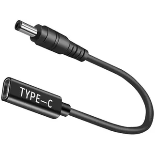 100W USB C PD auf DC 4.5x3.0mm Kabel, Stecker auf DC Buchse 19.5V Adapter, USB Typ C männlichen Eingang auf DC 4.5x3.0mm Adapter männlichen Netzteil für Dell Inspiron Vostro Laptop Serie