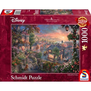 Schmidt Spiele - Disney, Susi und Strolch, 1000 Teile