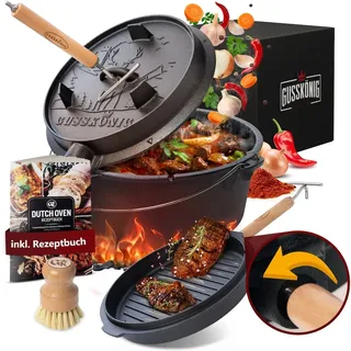 gusskönig Gusskönig, Dutch Oven Set mit Standfüssen
