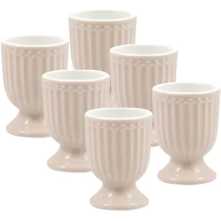 Greengate Alice Eierbecher Creamy Fudge 6,5cm Set6
