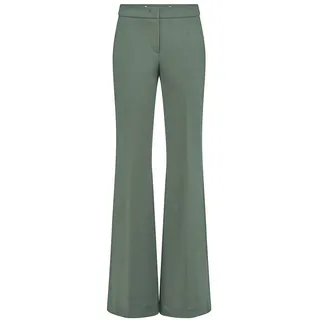Wide Fit-Jersey-Hose Fadenmeister Berlin grün, 38