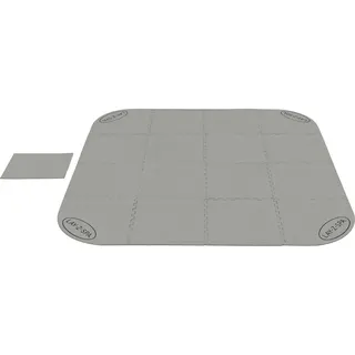 BESTWAY Lay-Z-Spa Bodenschutzunterlage grau 196 x 196 cm