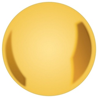 Hermle Wanduhr Mechanik-Pendel einfach Messing gelb poliert L:350mm Ø:70mm gelb