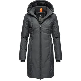 Ragwear Wintermantel Amarri Wasserdichter Winterparka mit großer Kapuze schwarz 5XL (50)