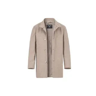 Strellson Herren Mantel beige meliert, beige, Herbst/Winter 2025/2026