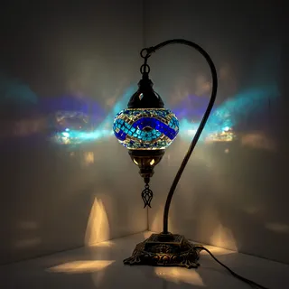 Mosaik Lampenschirm Bunte Tischlampe Handgemachte Osmanische Lampe Muster Tischlampe