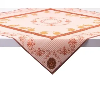 sovie HOME Tischdecke RABEA 80 x 80 cm Orange